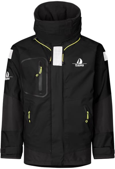 12skipper Magellan Offshore zeiljas heren / dames zwart, maat S