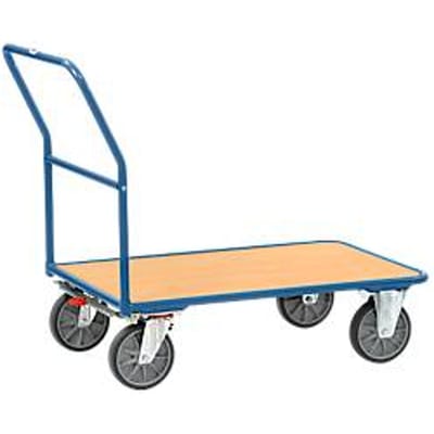 Plateauwagen, L 1030 x B 505 x H 945 mm, draagvermogen 400 kg