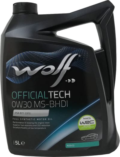 Wolf Officialtech MS BHDI 0W30 - 5L