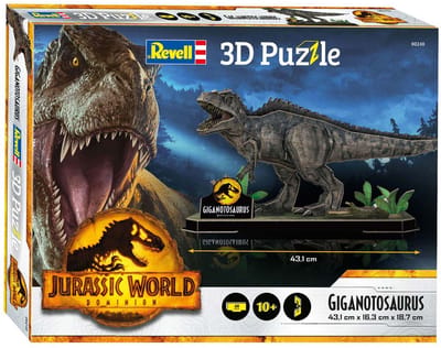 Revell Puzzel - 00240 Jurassic World Dominion - Dinosaur 1 3D Puzzel