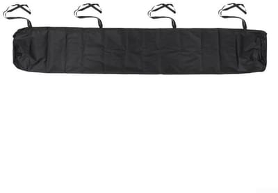 Dailygoods- Luifelhoes Waterdicht - Zonnescherm Onderdak - Terrasluifel - Buitenpatio Bescherming - Zwart 3,5 m - Oxford-doek 210DPU