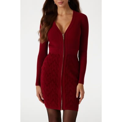 GUESS Marciano By  Hermione Chenille Allover M Dr Dark Jam Re Taglia: 38 | Abiti Mini Outlet | Donna
