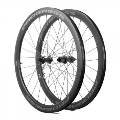 Progress Airspeed A45 Cl Disc Tubeless Racefiets Wielset Zilver 12 x 100/12 x 142 mm / Shimano/Sram HG
