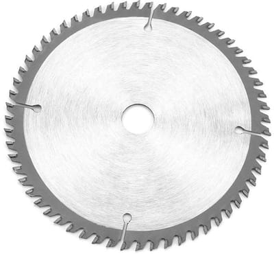 Cirkelzaagblad - Metaalzaagblad - Precisie Zagen - 60 Hardmetalen Tanden - 165 x 20 mm - Zilverkleurig