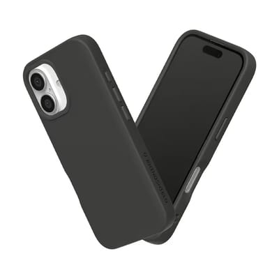 Rhinoshield, Hoesje geschikt voor iPhone 16 Plus - SolidSuit Anti-Shock Ultra-Resistant, Zwart