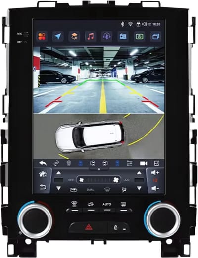 Autoradio bluetooth met camera - Carplay - Voor Renault Megane 4, Samsung Koleos, SM6, Talisman (2017-2019) - Geschikt voor Apple en Android - Stereo - Navigatie - Navigatiesysteem auto