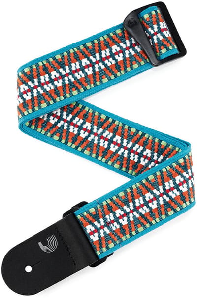 D'Addario 50G09 Geweven Gitaarband Sunset Hootenanny