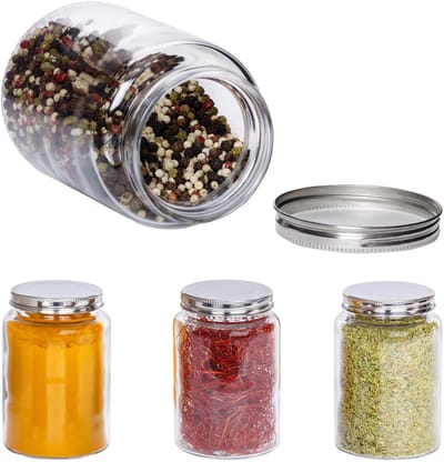 Set van 4 voorraadpotten Doria 520ml - 4x 11962
