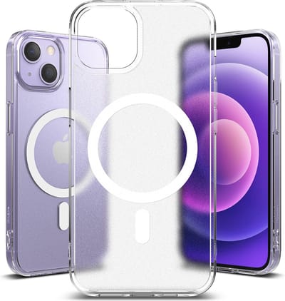 Ringke Fusion Magsafe Hoesje met TPU frame for iPhone 13 - Doorzichtig (Geschikt met MagSafe)