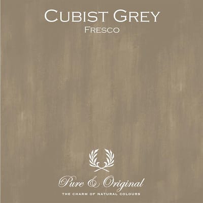 Pure & Original Fresco Kalkverf Cubist Grey 2.5 L