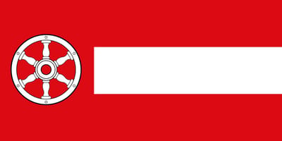 Vlag Erfurt 100x150cm