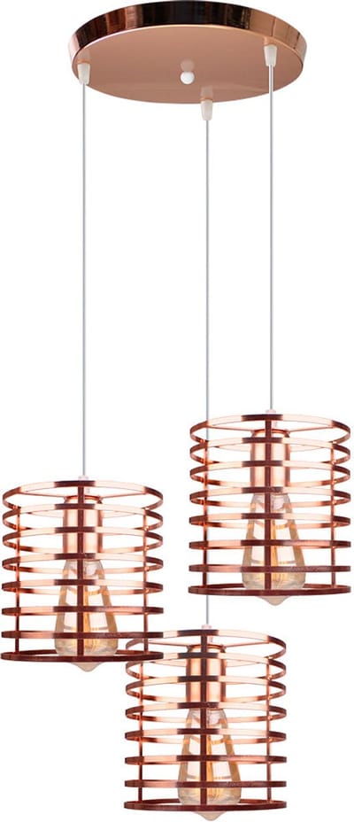 3 Hanglampen Slaapkamer Moderne E27 Kroonluchter Binnen Plafondlamp Roze