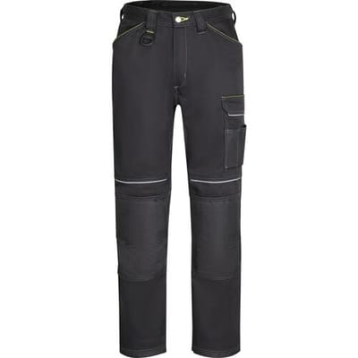 Portwest Urban werkbroek met kniezakken + gratis kniestukken 46 zwart*