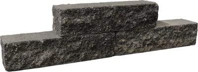 Rockline Walling Small 40 x 10 x 10 cm tuintegel Antraciet 25 stene...