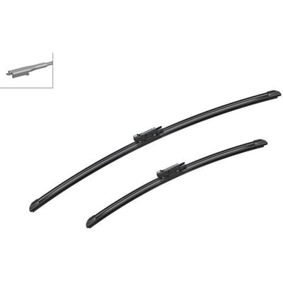 Wisserblad BOSCH Aerotwin 3 397 014 939, 650/475mm, Voor, 2 Stuk