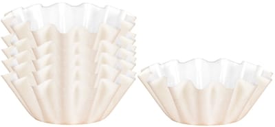 QTTVBTNA 100 stuks cupcakevormpjes - cakevormpjes - bak - Mini cupcakes en muffins - decoratie - Oliebestendig - Voor feestjes en thuisbakken - wit