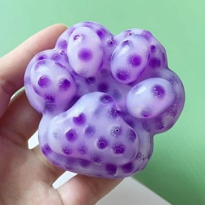 Squishy Kattenpoten Popt Puistje Knijpspeeltje Zacht Schattig Knijpen Mee-eters Fidget Speelgoed voor Kinderen Volwassenen Decompressie Ontluchting Cadeau