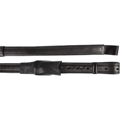 Horka Beugelriemen  Dressuur - Black-silver - paard
