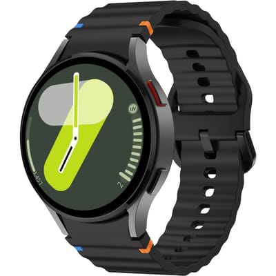 Mocaa Samsung Galaxy Watch Wave Bandje Zwart