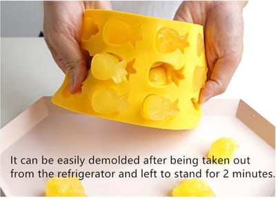Ananas Siliconen Ijs Mallen Vierkant Diy Ice Cube Klontjes Mal Silicone ijs mal Tray Fruit Chocolade Doe het zelf Candy Bar Keuken gereedschap