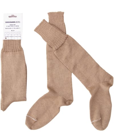 Leger sokken 70% wol - Khaki Khaki 39-40