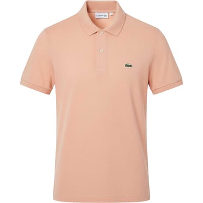 Lacoste Heren L.12.12 Pique Slim Poloshirt (Oranje)