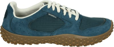 Merrell - J032847 WRAPT SNEAKER - Vrije tijdsschoenenHeren wandelschoenenBarefootWandelschoenen - Kleur: Blauw - Maat: 42