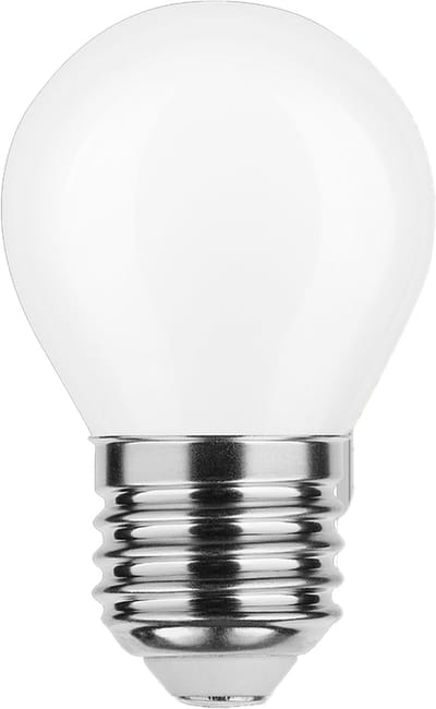 Modee E27 LED Lamp 7W - 680lm - 4000K - Neutraal Wit - LED Filament Melkglas Globe Mini P45 - Vervangt 50W Halogeen Gloeilamp