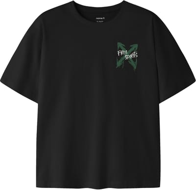 NAME IT - NKMKEMUEL SS RLX TOP BOX PS NOOS - Jongens - T-shirts