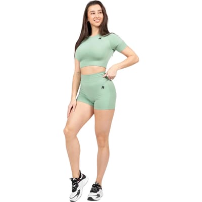 Gorilla Wear Whitney Seamless Shorts - Groen - XS/S