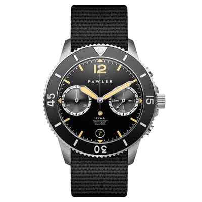 Ryka | Zwart & Geel Militair Duikershorloge