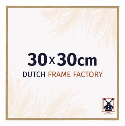 Fotolijst 30x30 cm - Kunststof - Beuken Licht - Easy