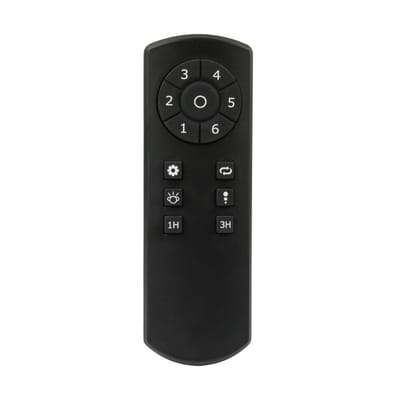 CasaFan Plafondventilator Eco Interior, chroom, hout, DC-motor, Ø 140 cm