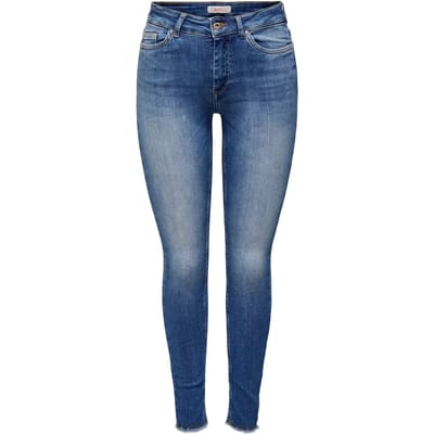 ONLY - ONLBLUSH MID SK ANK RW DNM REA1319 NOOS - Dames - Jeans