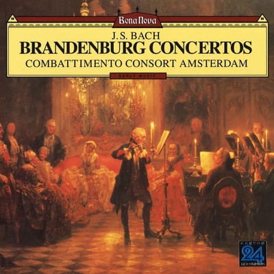 BRANDENBURG CONCERTOS J.S. Bach by COMBATTIMENTO CONSORT AMSTERDAM CD