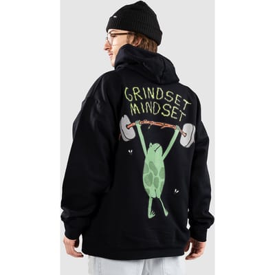 A.LAB Grindset Mindset Hoodie zwart