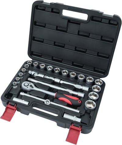 Dopsleutelset 1/2 inch, 26-delig - Compleet en Duurzaam
