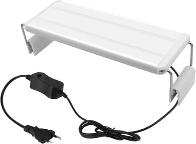 Dunne LED Aquariumhouder voor Verlichting, Wit Licht, Waterplantenlamp, Koraalrif Verlichting, 6 W, Energiezuinig en Verstelbaar