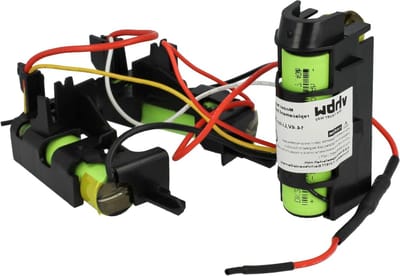 Stofzuiger accu - Reserve batterij - Huishoudelijk schoonmaken - Kortsluitingsbeveiliging - 144 Volt - Zwart