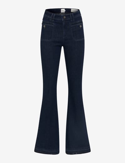 Brax Dames   Style ANA CLEAN DARK BLUE, denim donkerblauw, maat 32