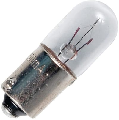 Signaallamp Ba9s 12V 4W - 333 mAh - Per stuk - T10 Gloeilamp Ø10mm - 28mm - 2500K - Dimbaar