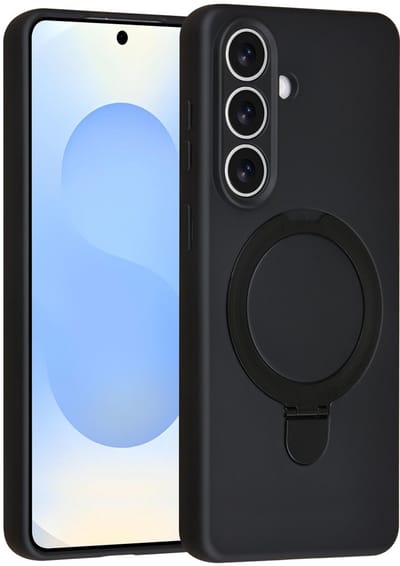 TUNIQ telefoonhoesje voor Samsung Galaxy S26 Plus - met ringhouder - zwart