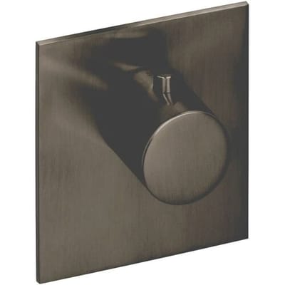 Herzbach DESIGN iX PVD LOGIC XL Vario colour set square for single thermostat module 21.500100.2.40