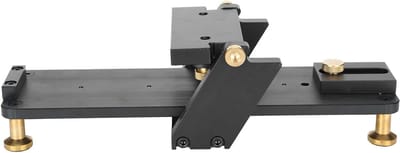 Slijper Beitel Schroevendraaier - Houtbewerkingsgereedschap Klem - Snel Gereedschap Slijpen - Lineair Geleidingsrail Ontwerp - 53 mm Klembereik - Grijs