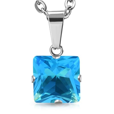 Montebello Ketting Avira Blue - 316L Staal - ∅8mm - 45cm