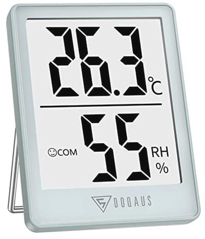 Digitale Thermo-Hygrometer Binnen Thermometer en Hygrometer voor Temperatuur en Luchtvochtigheid