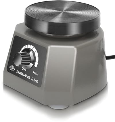 Professionele Laboratorium Vibrator voor Gips en Tandheelkundig Mengsel - Ronde Schudplaat
