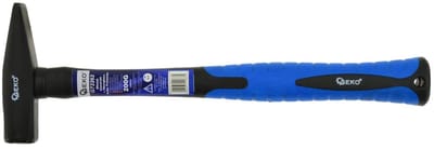 GEKO Machinistenhamer - 200g - Fiberglas TPR Handvat - Antislip Grip - 280 mm