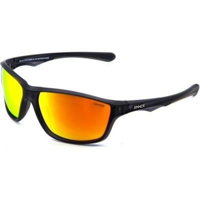 SINNER Eyak - Zonnebril - Polariserende SINTEC® lenzen - Mat Zwart - Unisex - One size