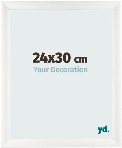 Your Decoration - Fotolijst 24x30 cm - MDF - Wit Geveegd - Pisa